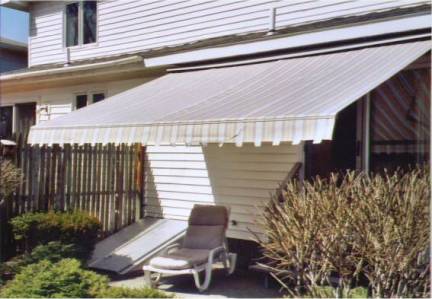 Retractable Fabric Patio Awning